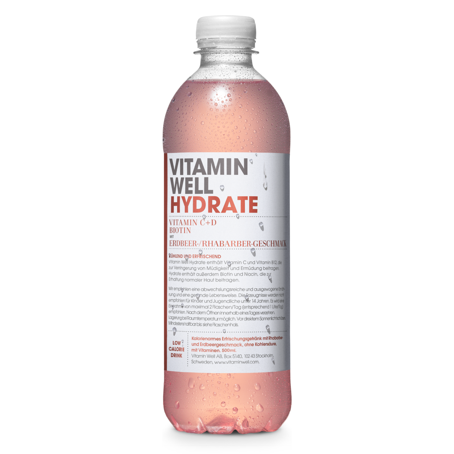 Vitamin Well Hydrate Flasche