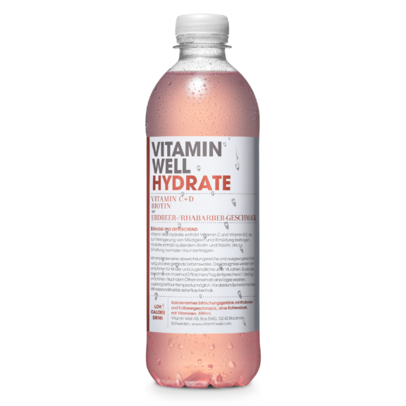 Vitamin Well Hydrate Flasche