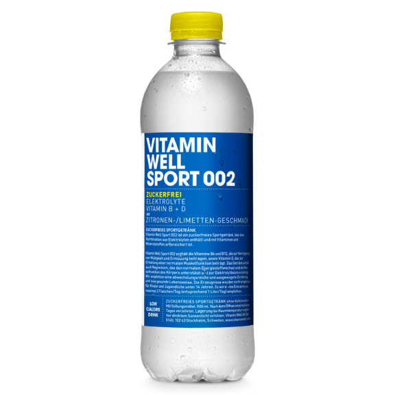 Vitamin Well 002 packshot single bottle